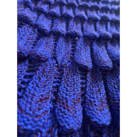 Crochet Mermaid Tail Blanket Teen Adult Size Premium High Quality Handmade - Picture 3 of 6